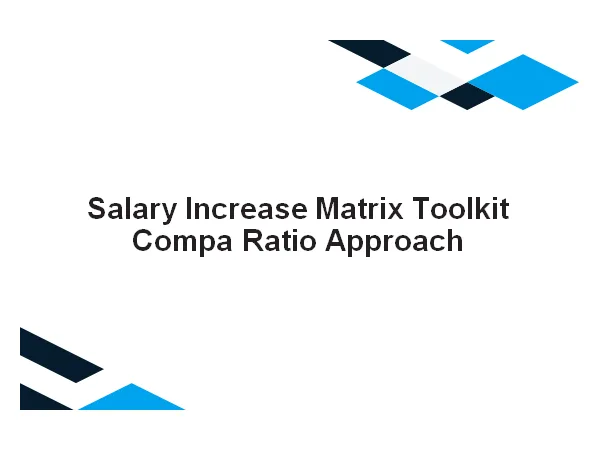 Salary Increase Matrix Toolkit
